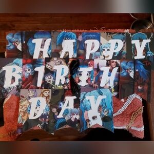 NWOT Sally Face 14 Piece Birthday Party Decorations